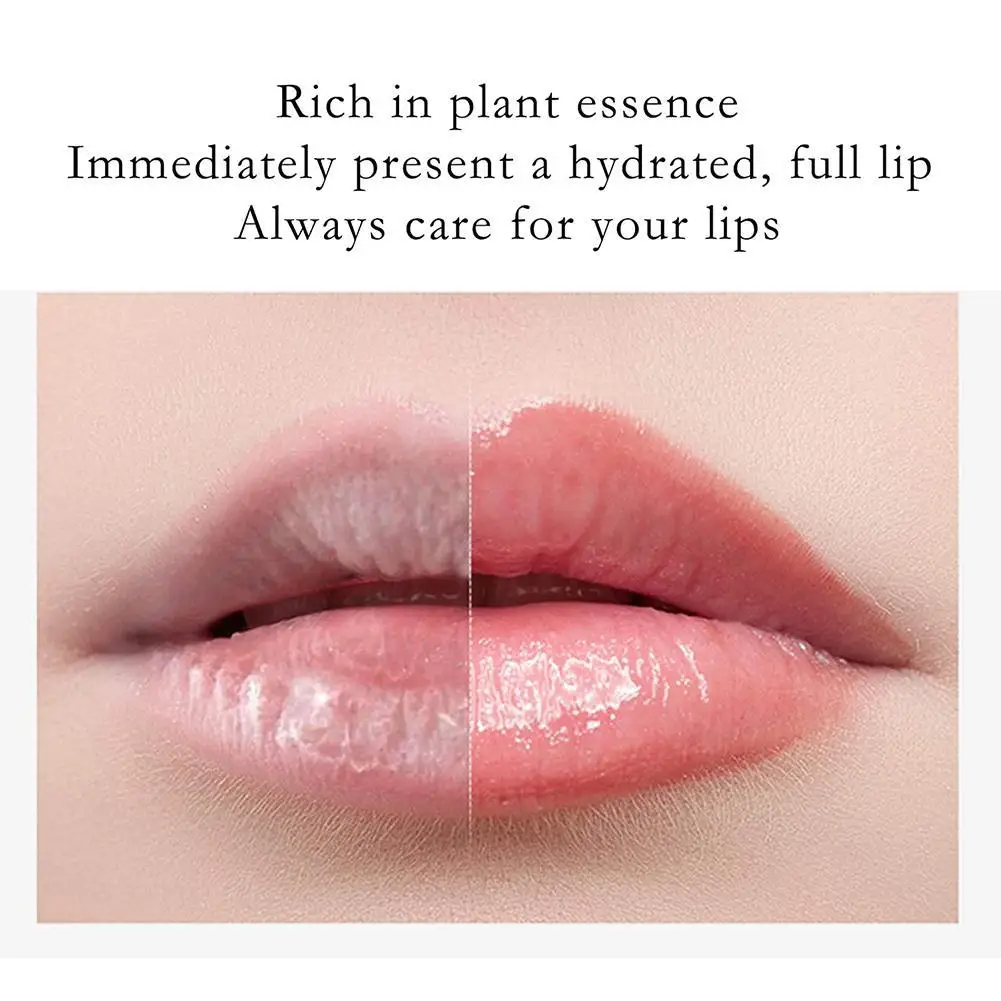 1pcs 6 Colors Roll-on Fruit Essence Lip Balm Lip Oil Lip Moisturizing Mirror Primer Lip Lipstick Hydrating random Gloss Transpar