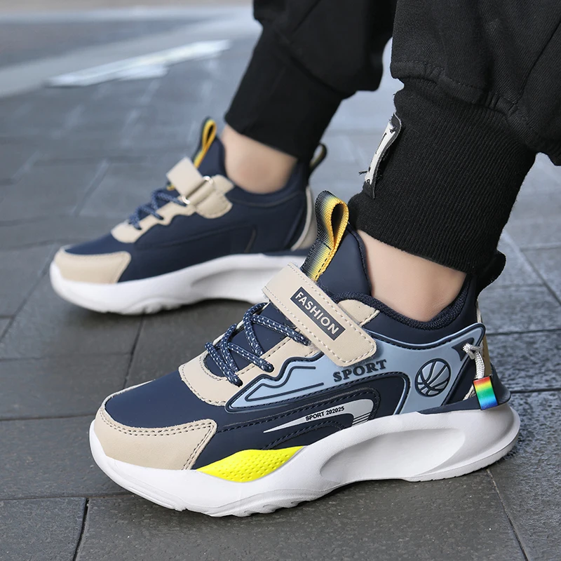 

Children Sport Shoes Boys Fashion Running Shoes Girls Sneakers Breathable Casual Sneakers Lightweight Kids Sports Walking Shoes