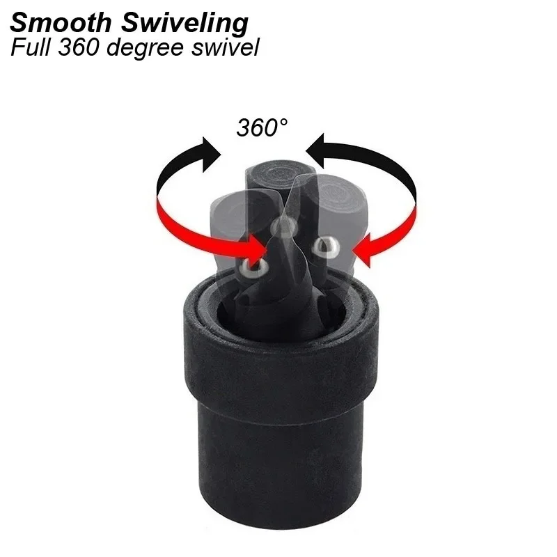 Socket Adapter 360 Degree Impact Universal Joint Socket Rotation Steering Joint Air Swing Extension Electric Wrench 1/2 3/8 1/4