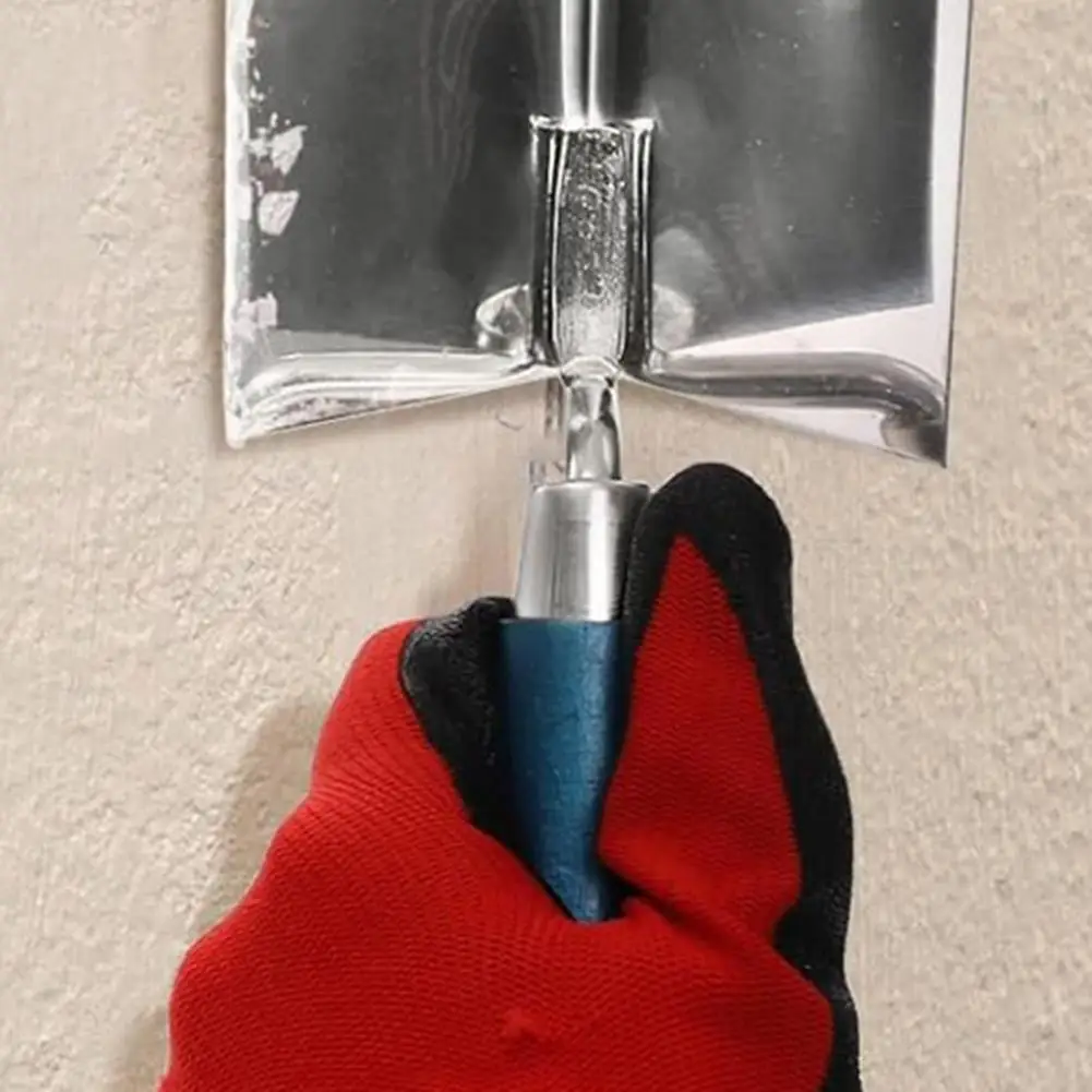 Stainless Steel Trowel Heavy Duty Masonry Trowel 2pcs Stainless Steel Drywall Corner Trowel Set Ergonomic Soft for Precision