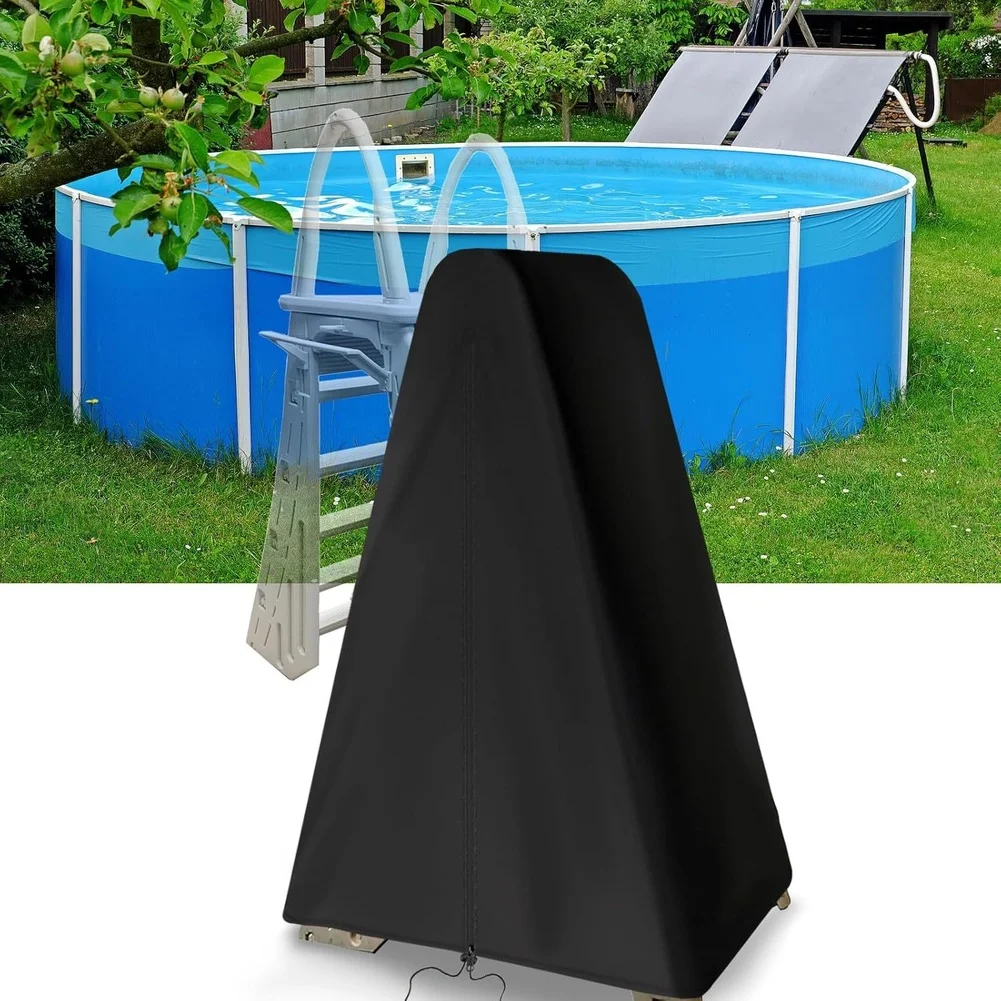 Oxford Cloth Ladder Cover 199 56 161 cm 210D 420D Waterproof for Pool Step Protector Dustproof Outdoor Ladder Cover
