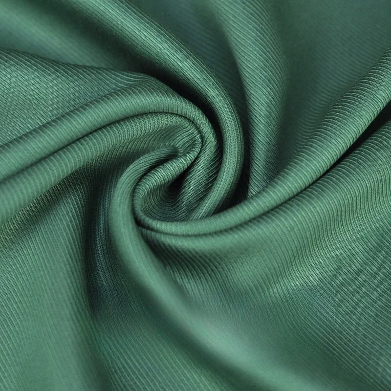 High-Grade Glossy Twill Dress Cloth Draping Skin-Friendly Non-Transparent Skirt Fashion Fabric