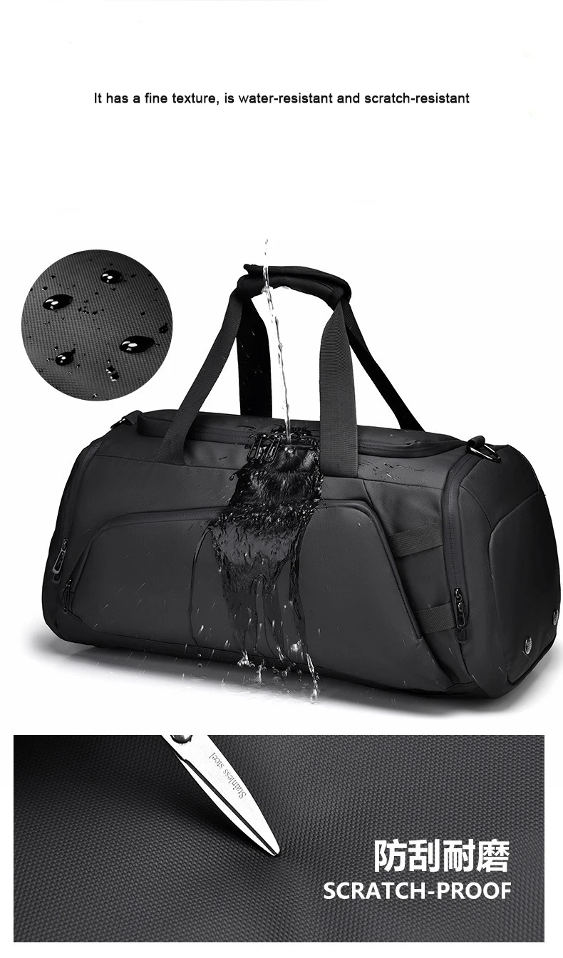 Golf Boston Tasche Golf Kleidung Reisetasche Große Kapazität Business Rucksack Multifunktions Sport Fitness Trocken Und Nass Trennung – Detail 3