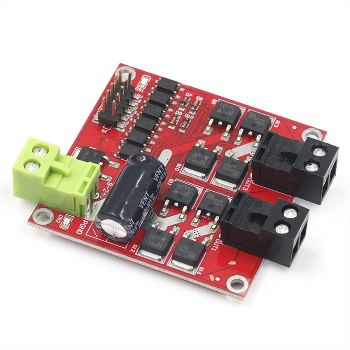 A10I 7A 160W Dual DC Motor Drive Module Industrial Grade Positive Negative PWM Speed L298 Logic XY-160D