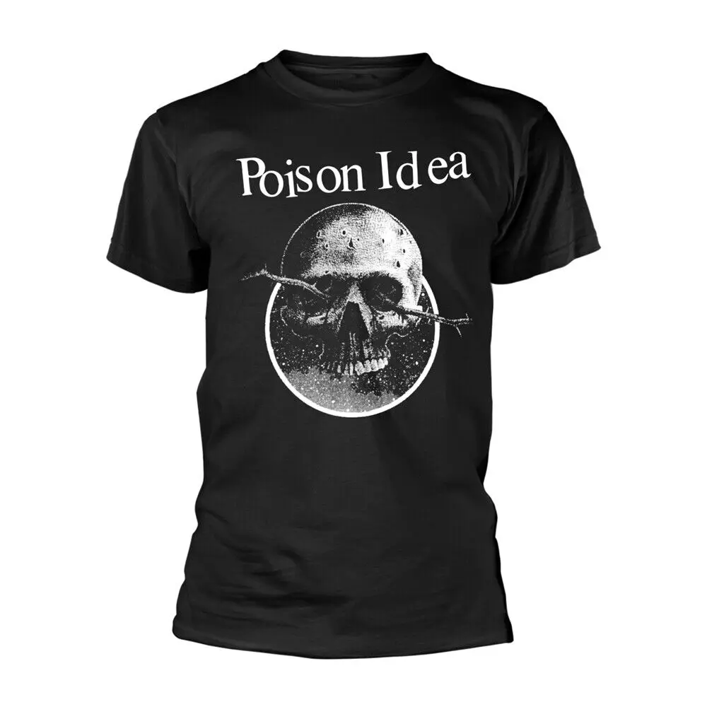 

Men's Poison Idea Skull Logo T-shirt XX-Large Black