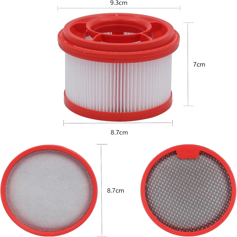 Комплект фильтров для пылесоса Xiaomi G9, G9 Plus/G10, G10 Plus, замена моющегося HEPA-фильтра