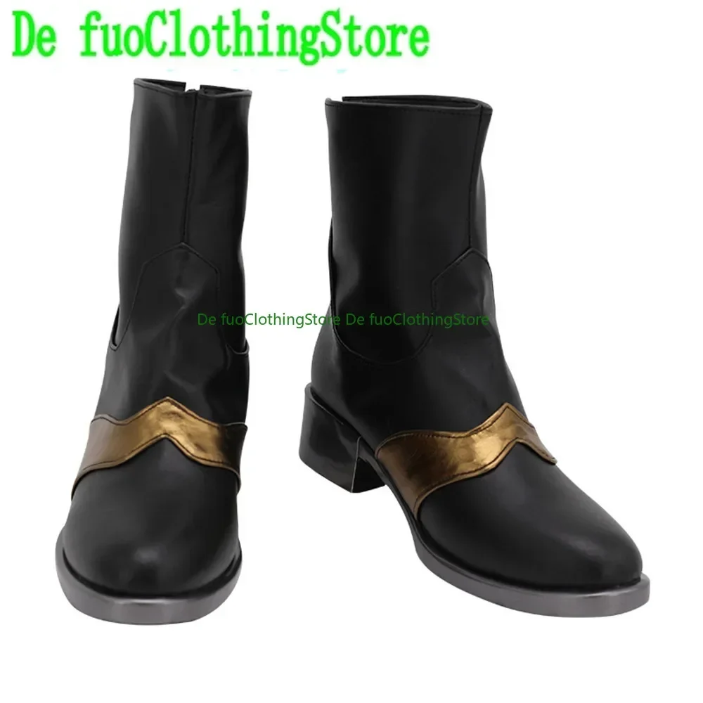 

DefuoClothingTwisted-Wonderland leona Cosplay Shoes Boots Game Anime Halloween Shoes Store