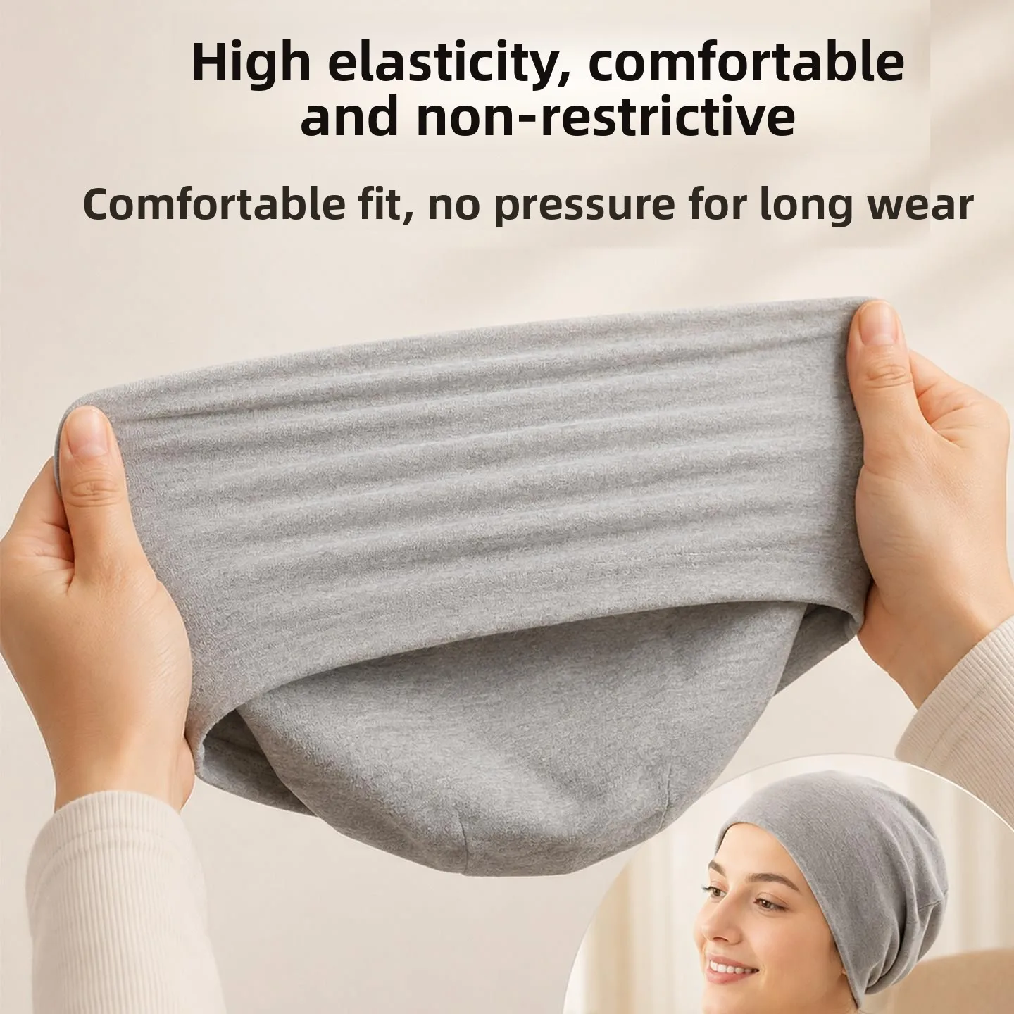 Pure Cotton Chemotherapy Hats Breathable Spring Autumn Men's Shave Cap Patient Surgery Windproof Sleep Hat for All Gender