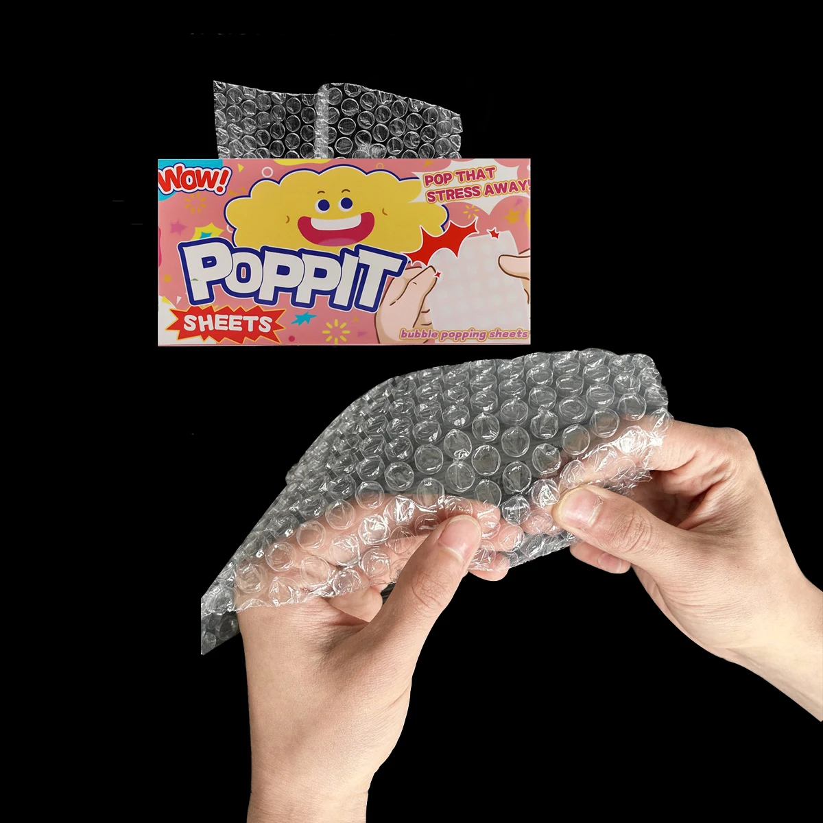 Papier à bulles de décompression, jouet de décompression, Film à bulles, outil de décompression et de libération amusant