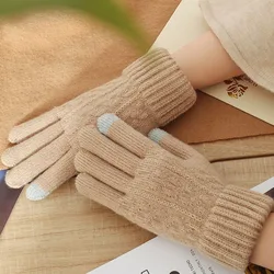 New Thermal Gloves Ladies Touch Gloves Mittens Women Winter Gloves for Girls HST04