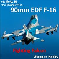 Freewing F-16 F16 V2 Fighting Falcon 90mm EDF Jet 6S 8S PNP Kit+servo Retractable Landing Gear EPO Plane Airplane RC Models