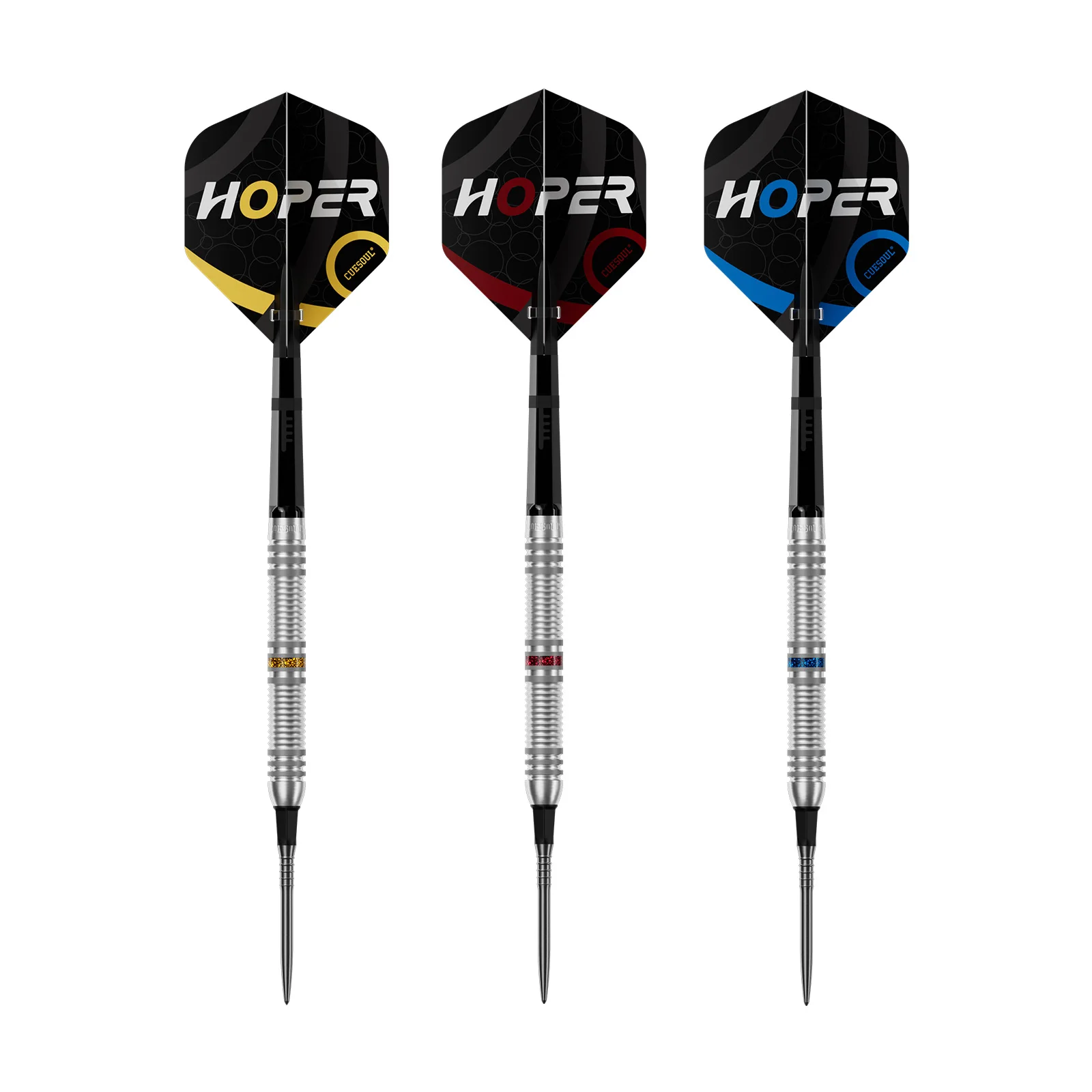 

CUESOUL‘HOPER’ OTO Point for Both Steel Tip and Soft Tip 90% Tungsten Dart Set-19/21/23g