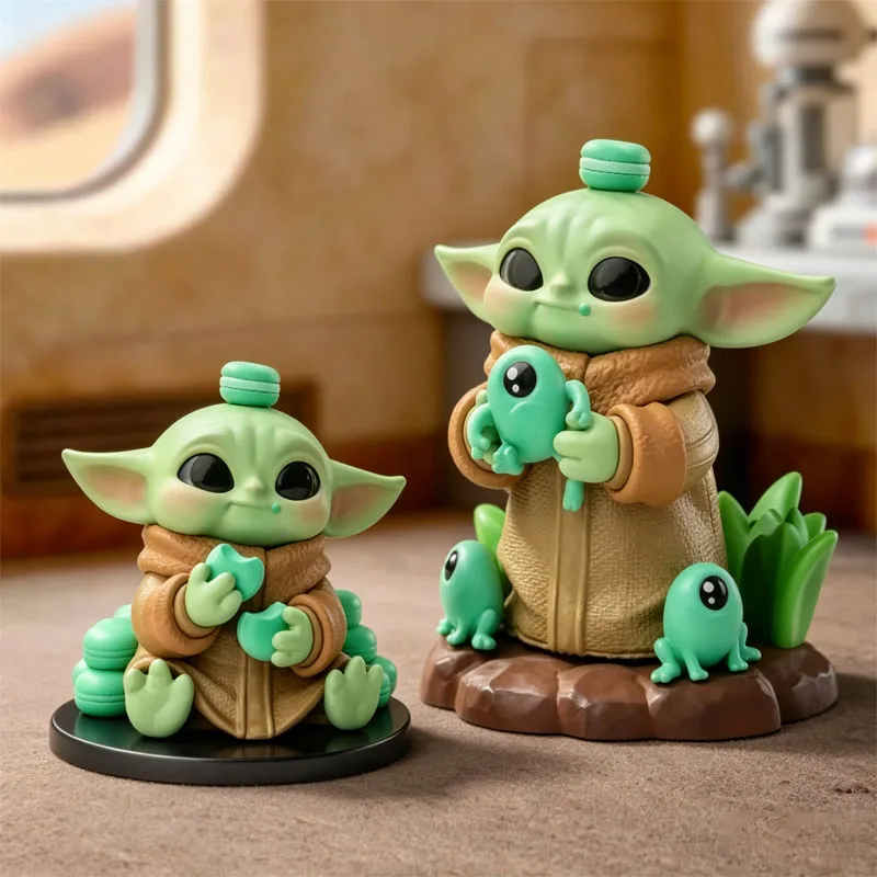 POP MART Star Wars Grogu Tiny But Mighty Serie Mystery Box Original Blind Box Überraschungsspielzeug Taschenanhänger Figuren Wohndekoration