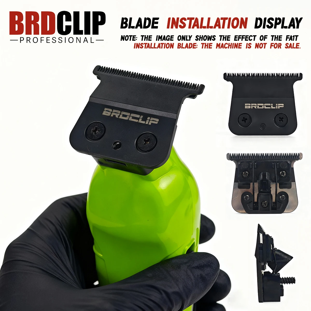 BRDCLIP Original Replacement Blade for FA1T M3T Professional Hair Clipper Trimmer Barber Shop KM-2299 Carbon Steel Cutter Head image 6