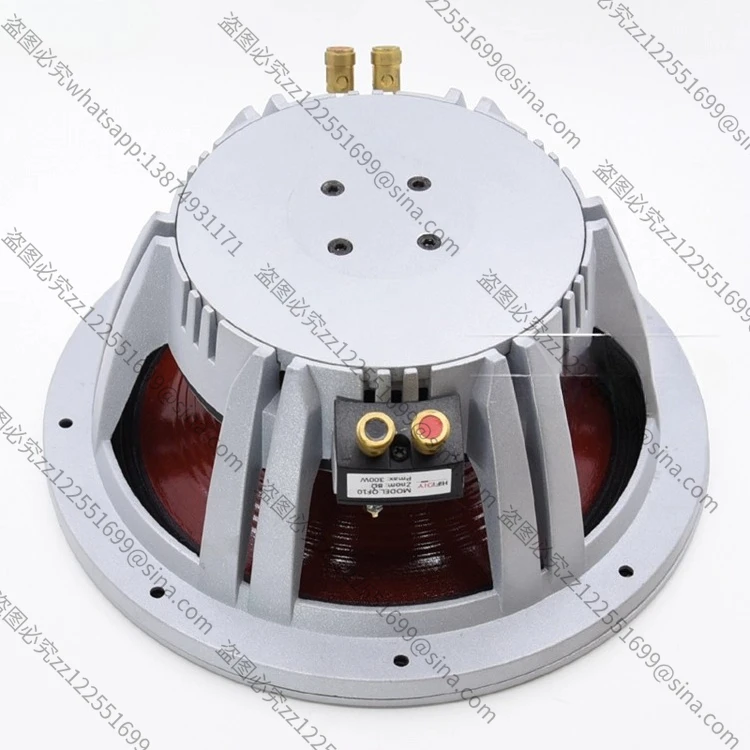 Suitable for DIY Fever 10 Inch Full Range Speaker Speaker Strong Neodymium Magnetic Hi-Fi High School Woofer Unit QF10