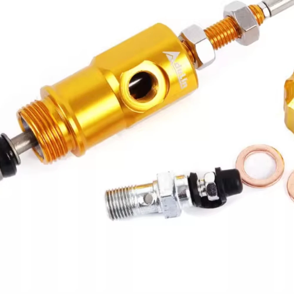 14 x 18mm Adelin Motorcycle 14mm performance hydraulic clutch master cylinder rod system performance transfer pump view 5