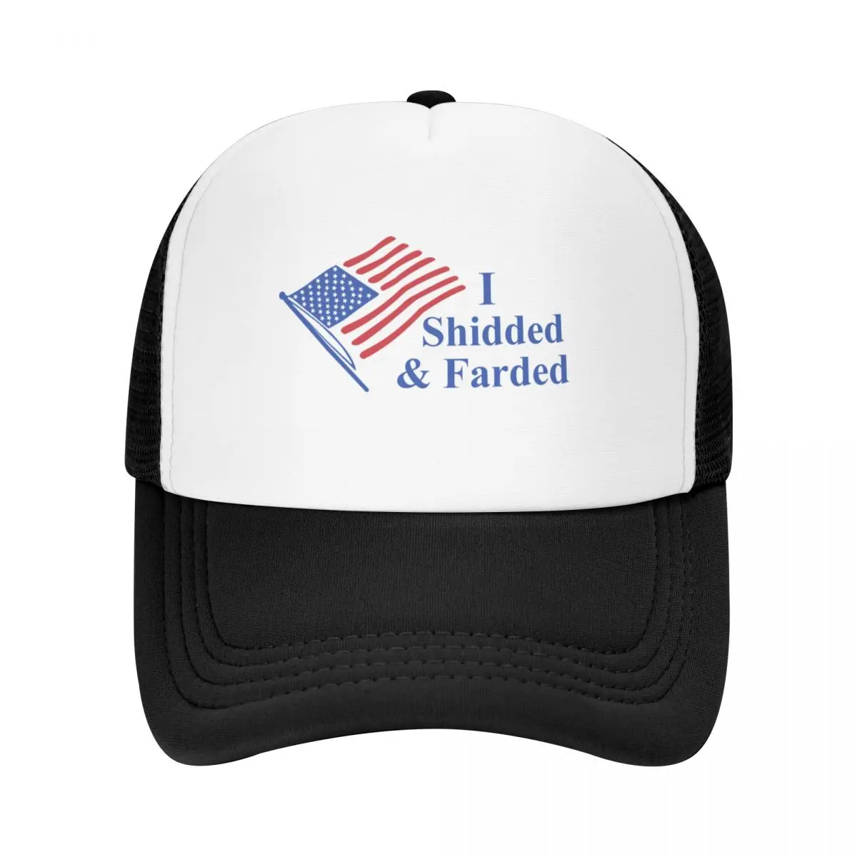 

I Shidded & Farded STICKER PACK (HD High Quality remade flag) Baseball Cap custom Hat Vintage Horse Hat For Man Women's