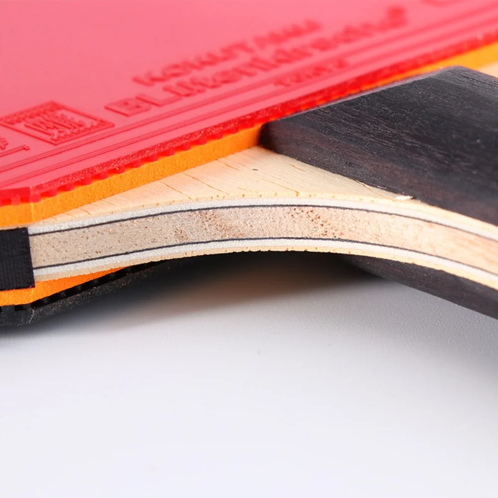 

Professional Table Tennis Paddle with Carbon Layers for Fast Attack and Defense Suitable for Beginners to Advanced