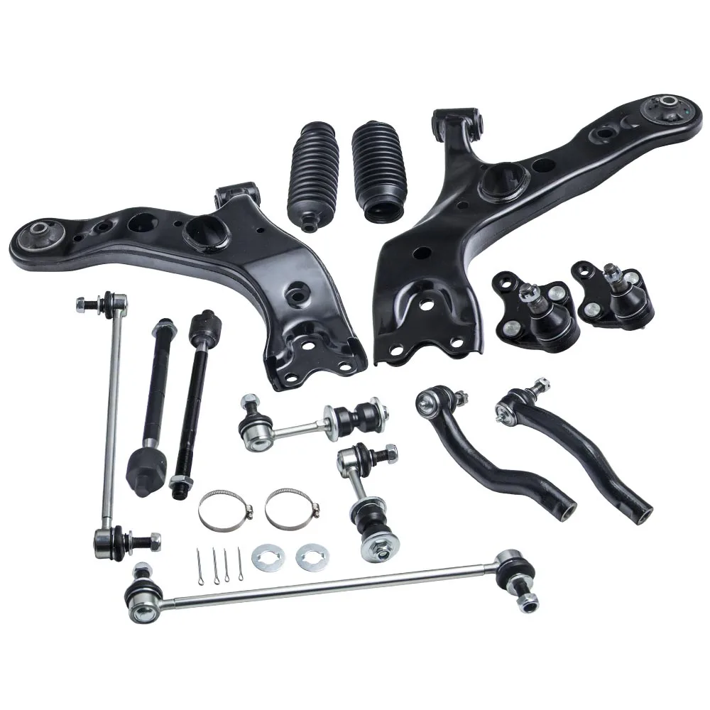 

Front Lower Control Arm Ball Joints Tie Rod Sway Bar for 2006 - 2018 Toyotas RAV4