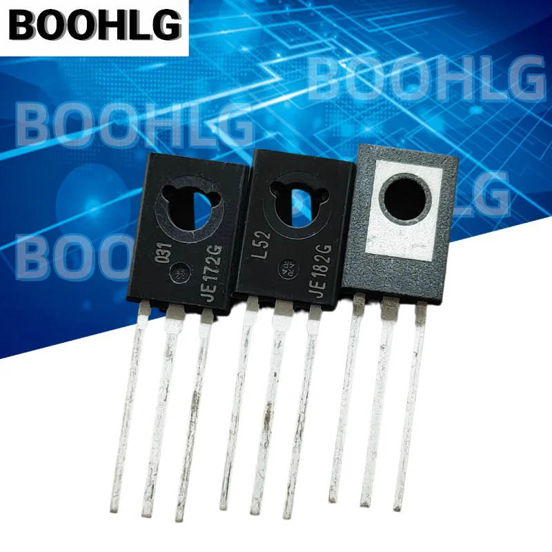 New Original MJE172 MJE182 JE172 JE182 TO‑126 Medium Power Audio Complementary Matched Pair Bipolar Transistor
