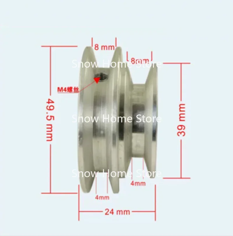 M14x1mm M14 Thread Spindle Shaft Bar Shank Pulley Bearing DIY Wood Lathe Cutter Headstock Fit Chuck K01-50 K02-50 K01-65 K02-65