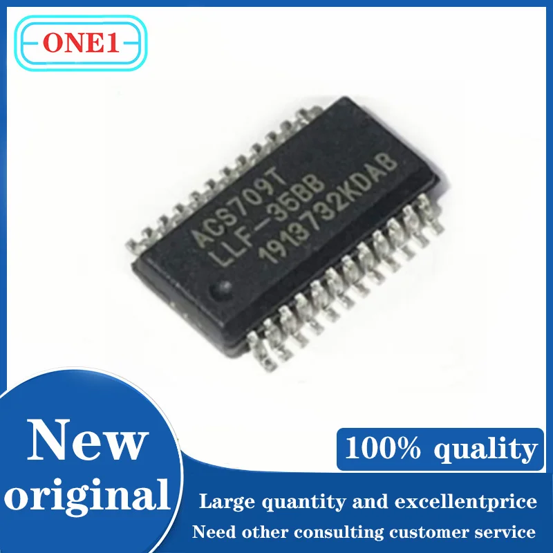 1PCS/lot  ACS709LLFTR-35BB ACS709LLFTR-35BB-T ACS709LLFTR  SENSOR CURRENT HALL 37.5A AC/DC Chip New original