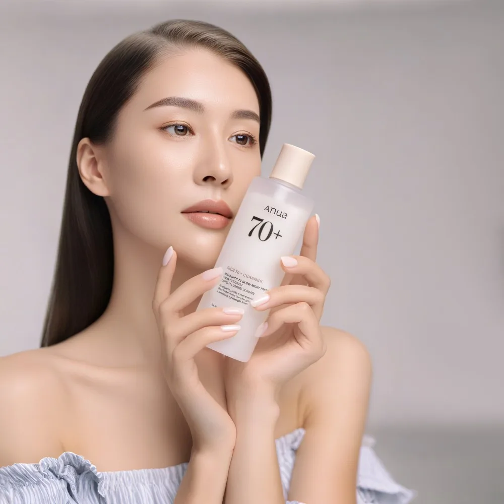 Tonik Ryżowy Nawilżający Serum do Twarzy Kojący Barierę Skórę Tonik Rozjaśniający Twarz Esencja do Pielęgnacji Skóry 150ml/250ml