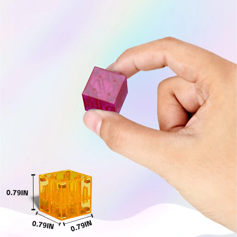 per ragazzi e ragazze STEMMontessori Giocattoli sensoriali Blocchi magnetici - Costruisci miniera MagnetWorld Edition Cubi magneticiGiocattoli da costruzione