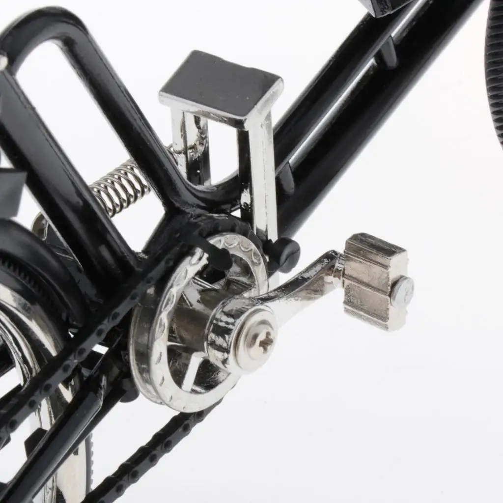 

Alloy Diecast Mini Racing Bike Toy Realistic Tricycle Model for Dollhouse Display and Gift