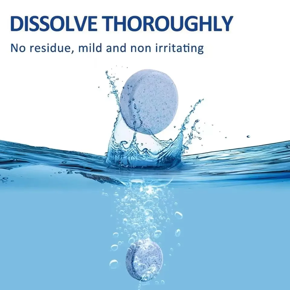 زجاج السيارة الأمامي الصلبة الأنظف ممسحة الزجاج الأمامي أقراص فوارة تنظيف المرحاض اكسسوارات السيارات زجاج السيارة الأمامي لذلك