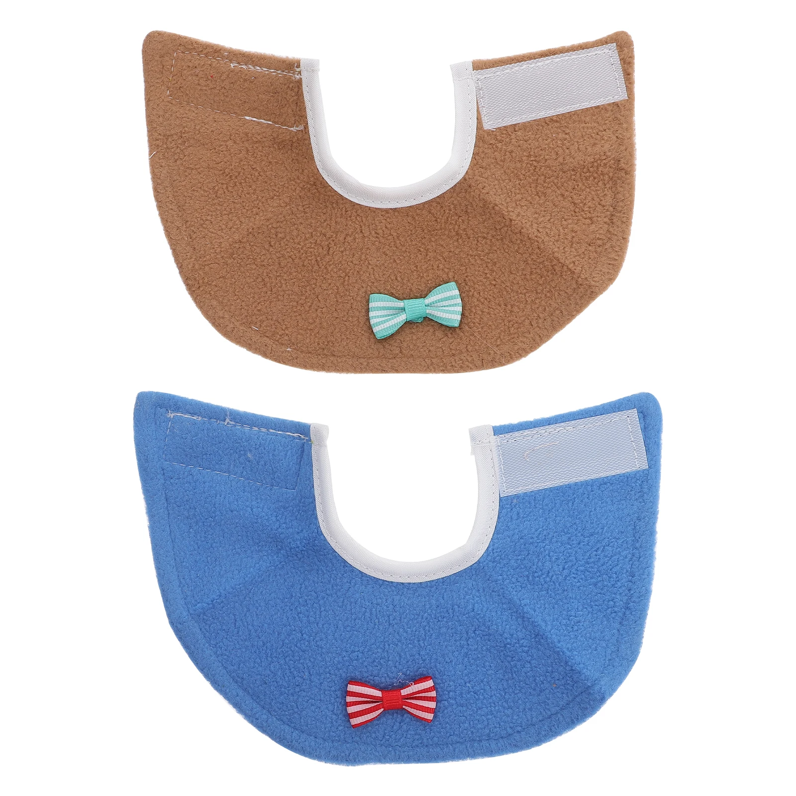 

2 pcs Birds Anti-Bite Collar Parrot Protective Neckband Recovery Cloak Wound Healing Scratching Pecking Prevention Bird Supplies