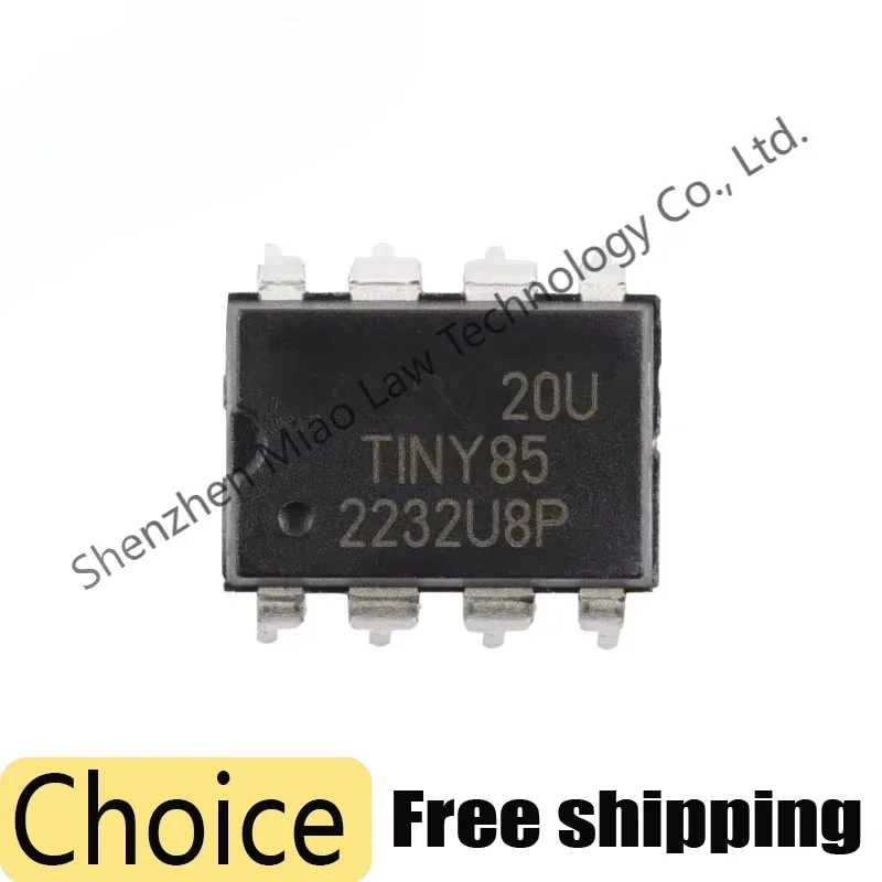 

ATtiny85-20PU DIP-8 ATTINY85 DIP8 85-20PU ATTINY85-20 20U TINY85 DIP 8-bit AVR Microcontroller Chip IC New Original