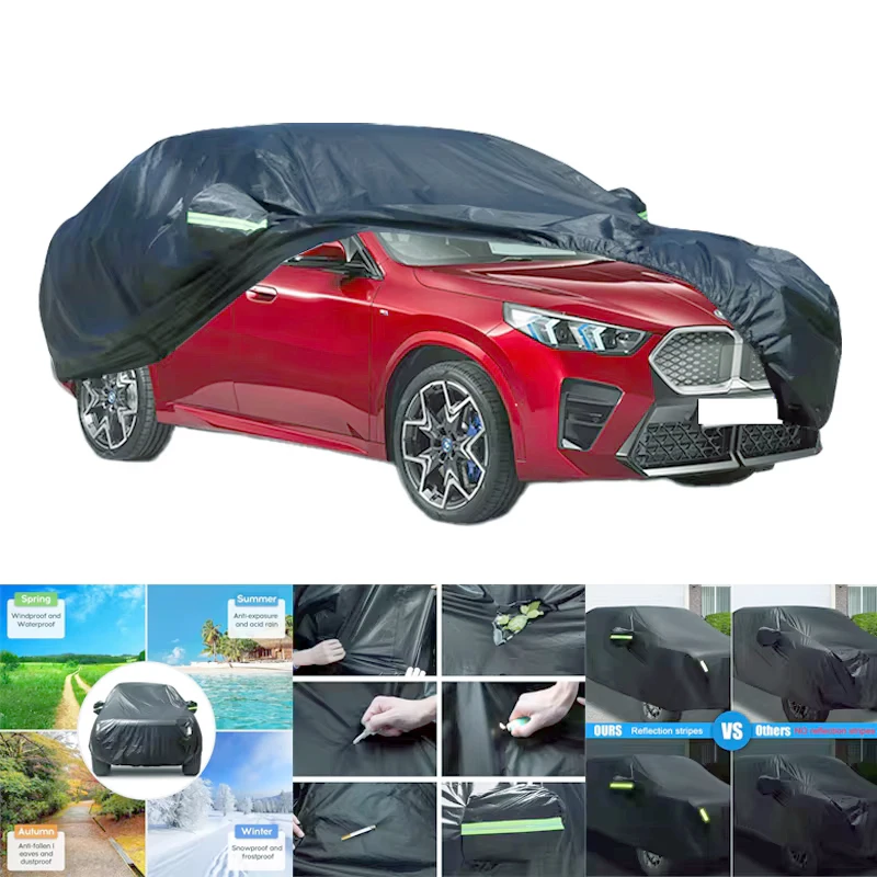 

For BMW IX2 All-Weather Car Covers 6-in-1 Waterproof Dustproof UV Proof Snowproof Scratch Resistant Protection