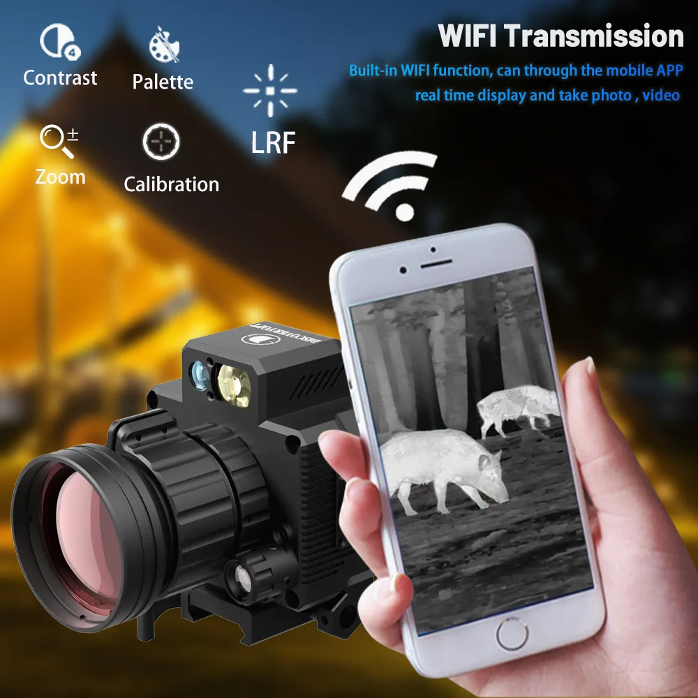 

Discoverer DTS642 Series Thermal Imaging Bow Sight HD Infrared Hot Search Distance Measurement Outdoor Search And Rescue