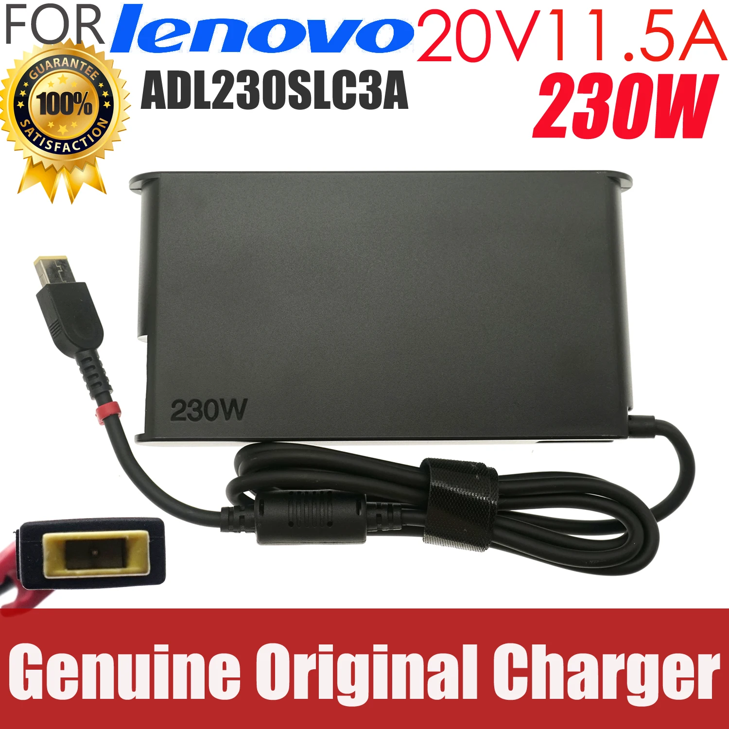 

Genuine 20V 11.5A 230W ADL230SDC3A ADL230SLC3A AC Adapter For Lenovo THINKPAD W540 P71 P72 P73 Y900 Laptop Power Supply Charger