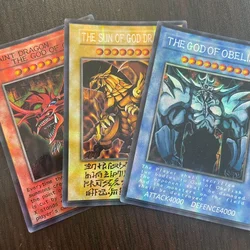 DIY Yu-Gi-Oh! Card of God Flash Card Ancient Egyptian Version Anime Peripheral Game Collection Card Holiday Gift