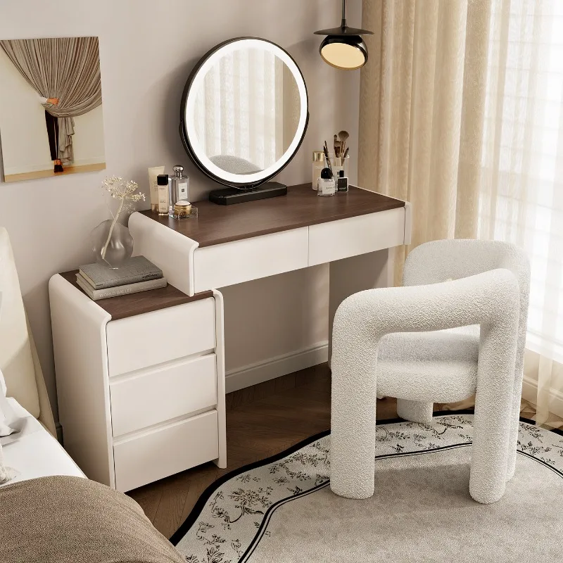 

Women Luxury Dressing Table Girl Cosmetics Large Organizer Modern Living Room Vanity Table Storage Penteadeira Home Furniture