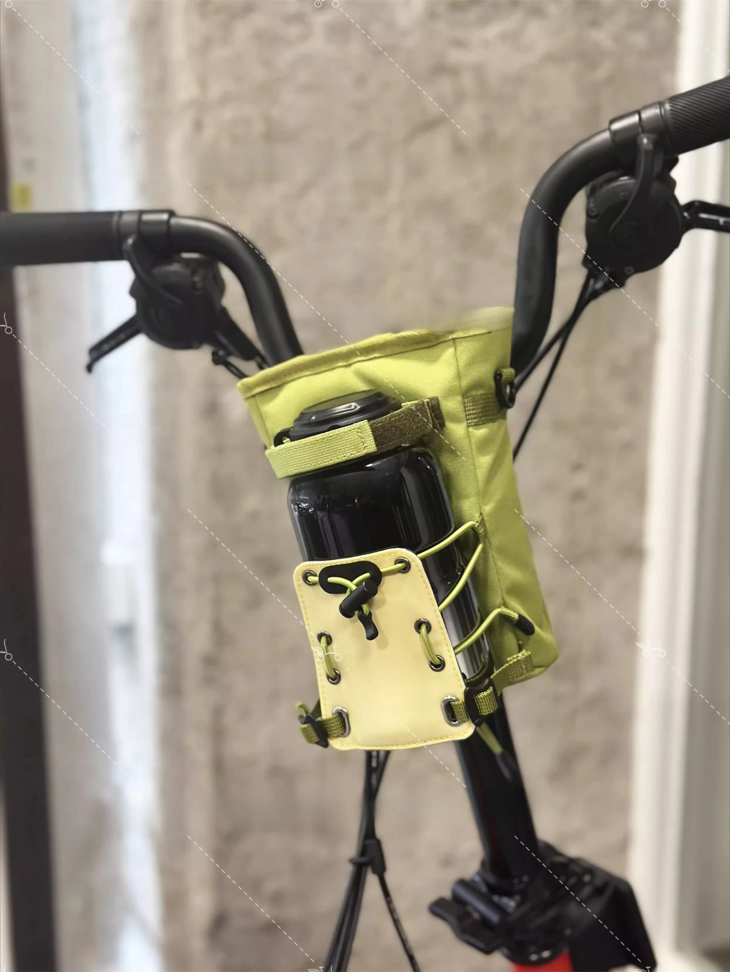 Rotary RipRap is suitable for brompton small cloth folding bicycle bag cycling storage kettle bag free kettle