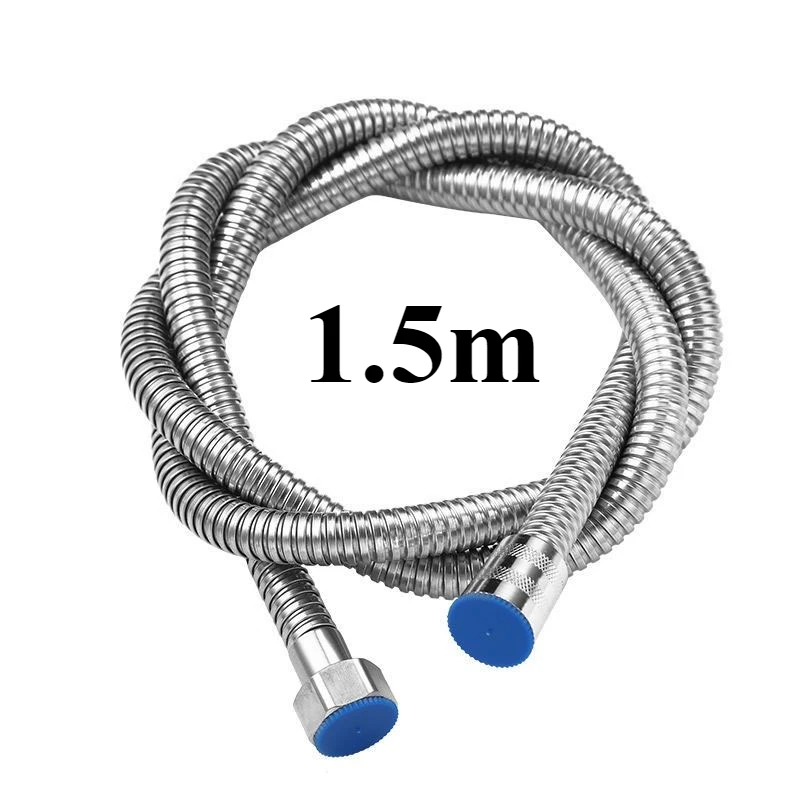 

1.5m Showerhead Hose Stainless Steel Hose Shower Hose Extended Butler Shower Hose Water Pipe Bathroom Accessories Shower Head