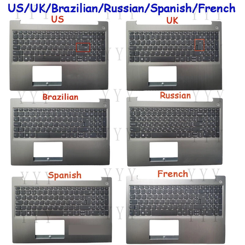 

Y+ Palmrest w/Keyboard for Lenovo IdeaPad 3-15ADA05 15IML 15ARE 15IIL US/UK/BR/SP