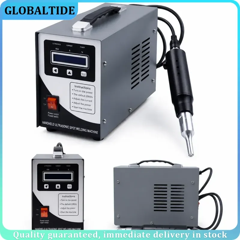Handheld Ultrasonic Spot Welder for Non Woven Plastic Dung Cleaning Belt Automobile Door Panel Repair Tool