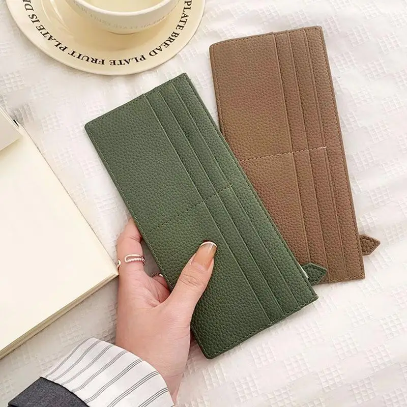 Women's Durable Zipper Wallet with Coin Pocket for Convenient Business Portability