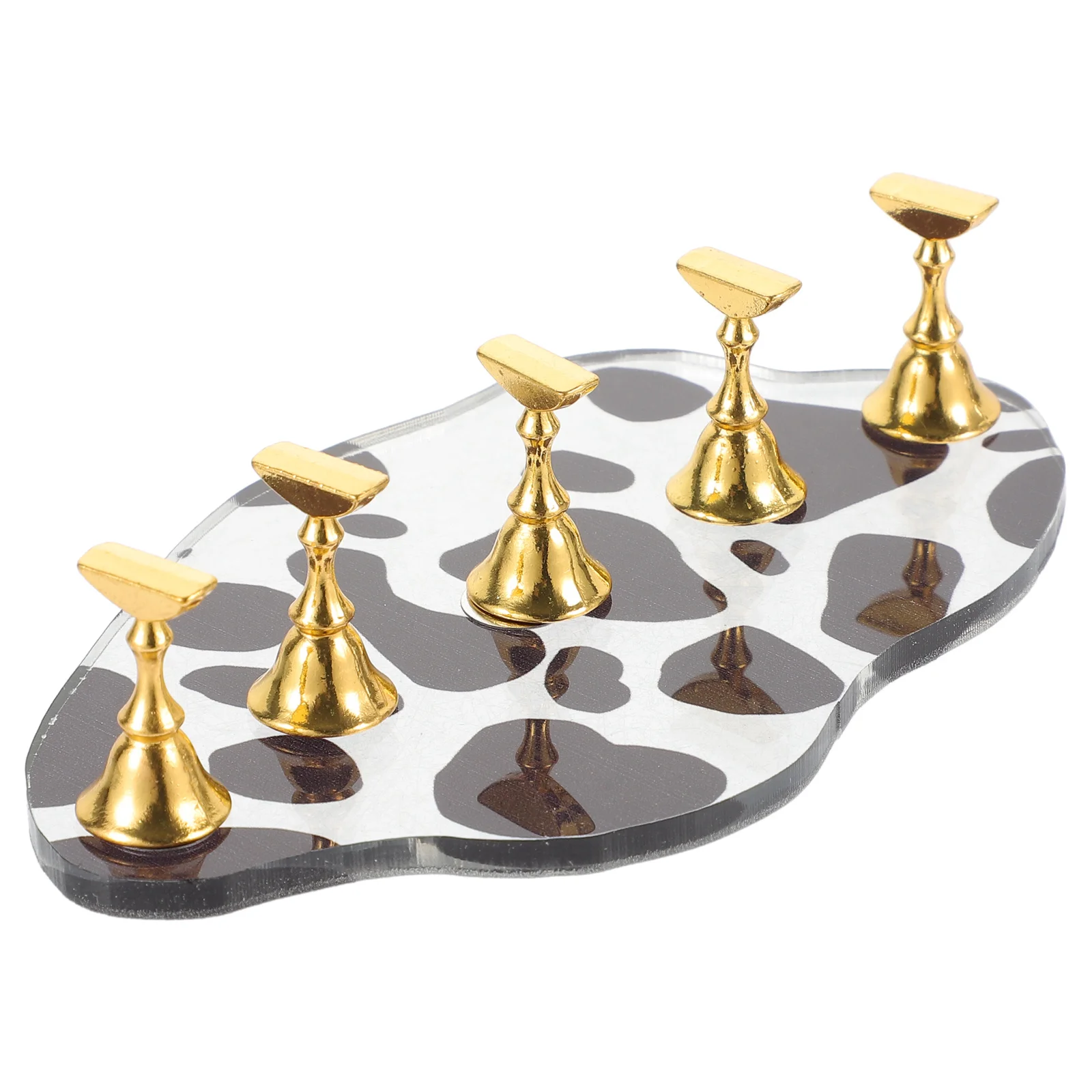 2 مجموعة الفن الممارسة تقف نصائح وهمية حامل اضغط على الأظافر عرض موقف مع قاعدة لصالون مانيكير اللوحة عرض التخزين #6