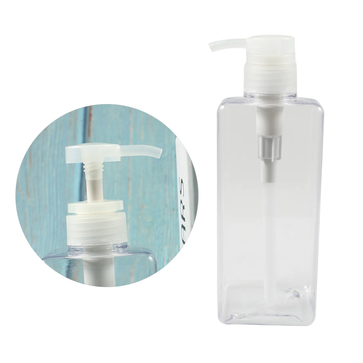 

650ml Foaming Soap Dispenser Shampoo Bottle Large Capacity Plastic Liquid Pump Bottle Long Straw Lightweight for Hand