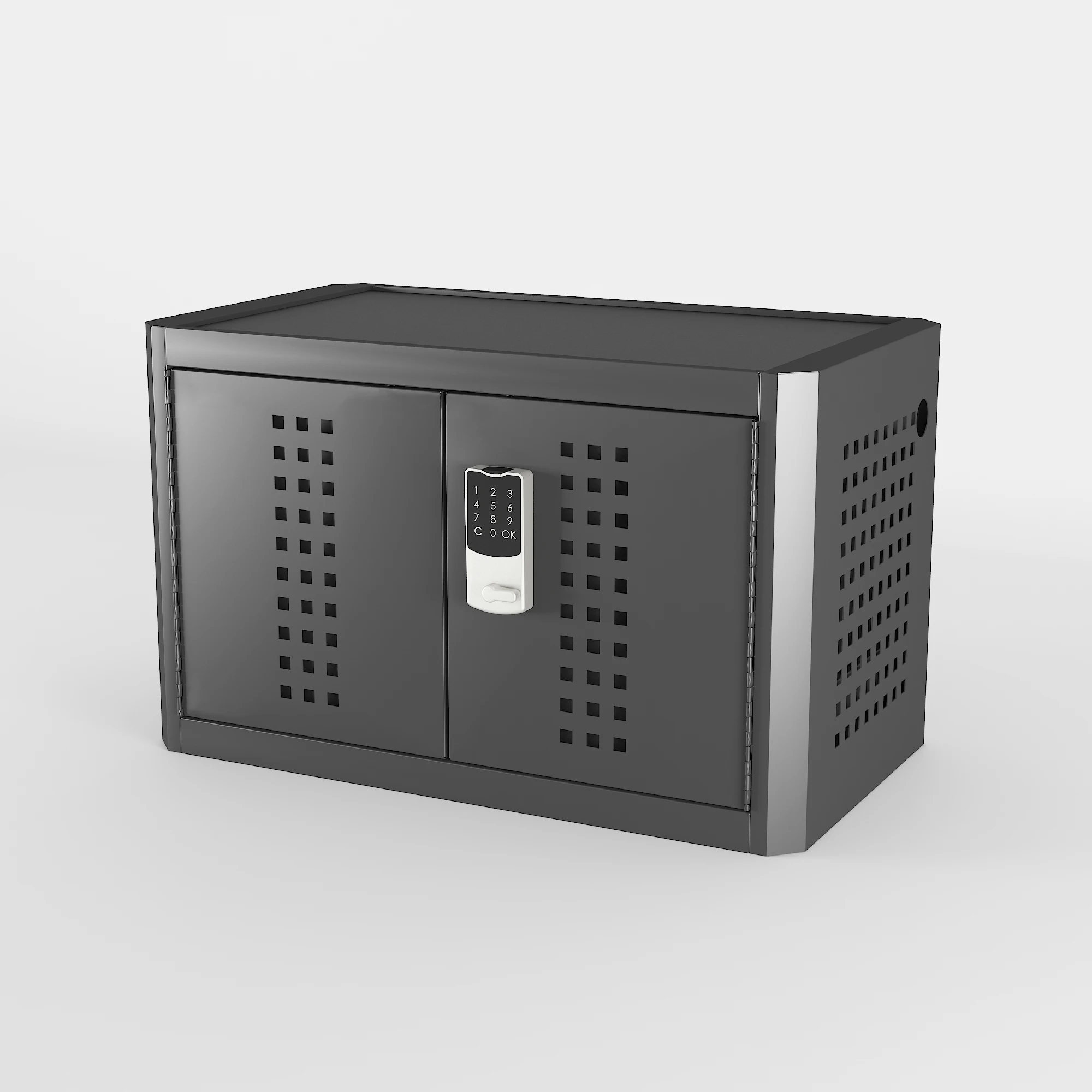 16-bit Steel Cell Mobile Phone Charging Station Locker Storage Metal Waterproof Phone Charger Lockers