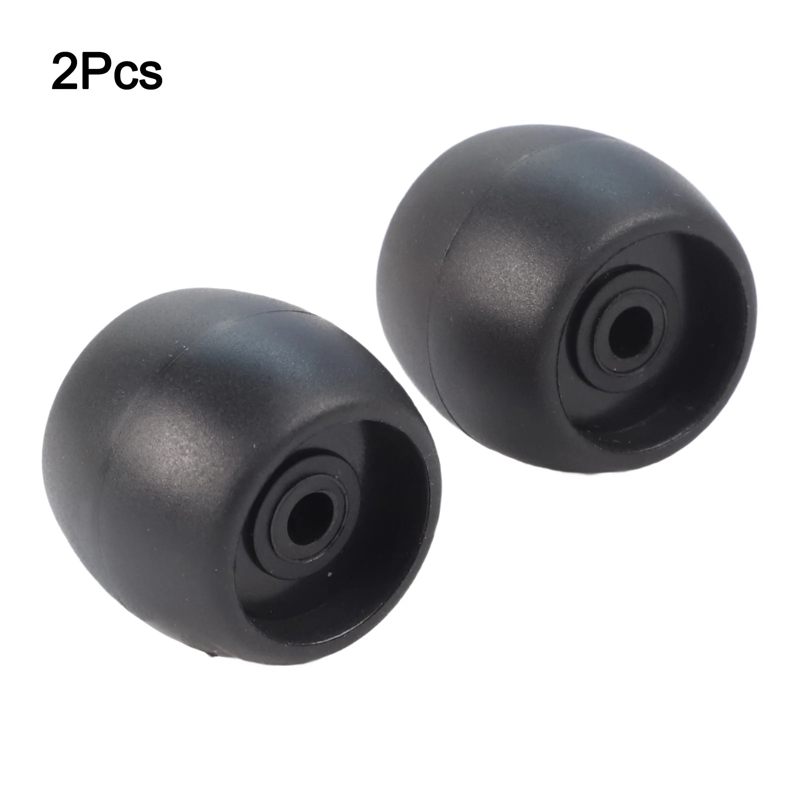 

2PCS Rubber Roller Silent Wheel Low Noise On Tiled And Hard Floors For-Qrevo For Curv For Saros 10/10R Robot Vacuum Cleaner Part