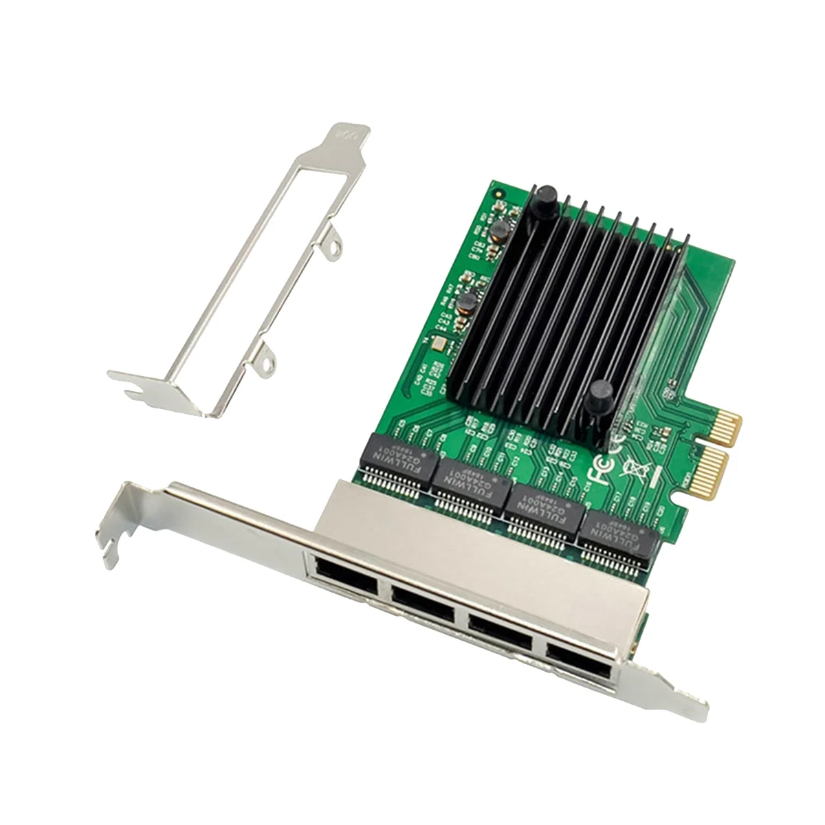 RJ45 4-Port Gigabit Network Card Ethernet Server PCIE Network Card Adapter PCI-E X1