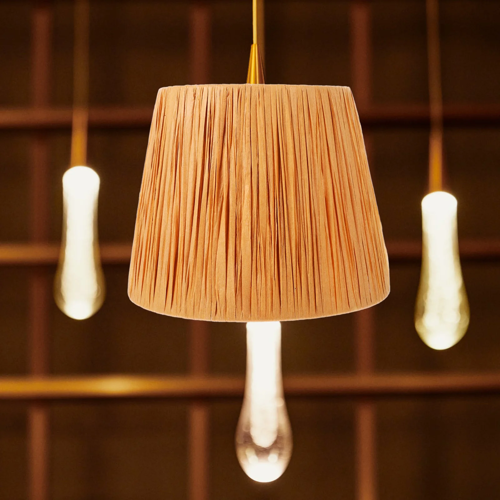 

Creative Hand-Woven Paper Lamp Shade for Indoor Outdoor Decoration Ceiling Pendant Light Cover Home Lighting Fixture