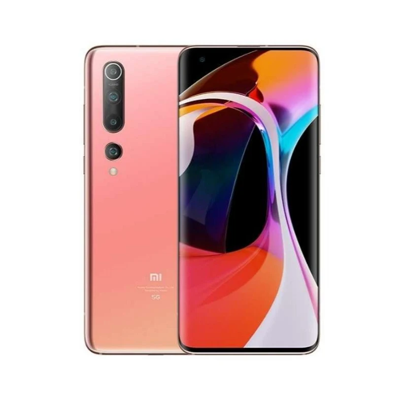 هاتف Xiaomi 10 الذكي Snapdragon 865 MI 10 100MP كاميرا 4780mAh بطارية MultiLink الإصدار العالمي MIUI 11 5Gused الهاتف