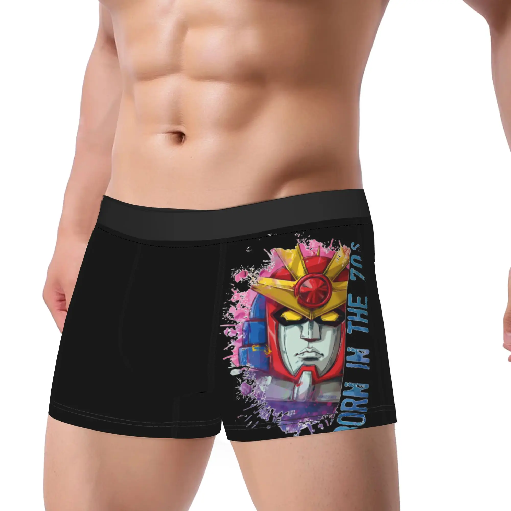 

Мужское нижнее белье Ufo Robot Grendizer DAITARN 3 Born In The 70s, трусы-боксеры, шорты, трусики для мужчин, большие размеры